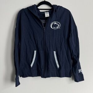 PINK Victoria's Secret Penn State Zip-Up Hoodie Size M